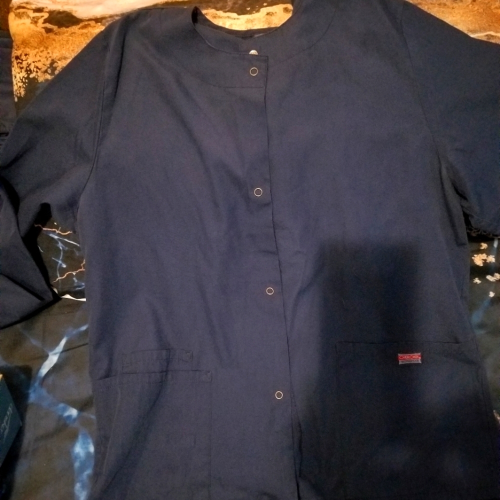 Cherokee Navy blue lab jacket